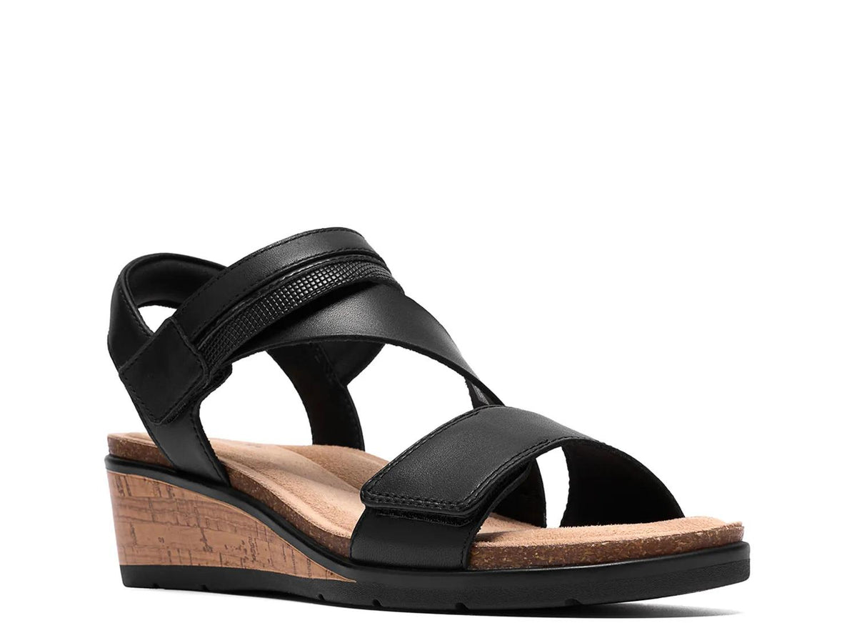 Clarks Kacha Wave Wedge Sandal