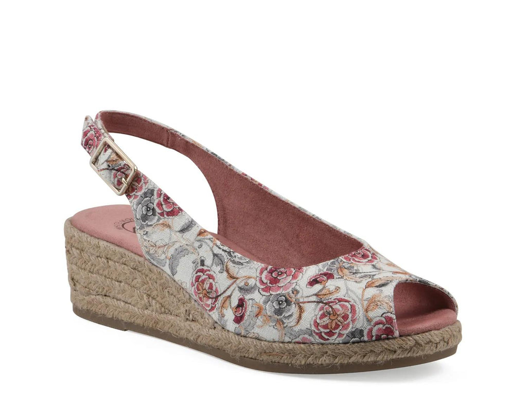 White Mountain Maize Espadrille Wedge Sandal