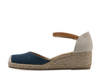 White Mountain Maintain Espadrille Wedge Pump