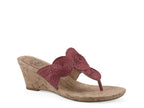 White Mountain Affogato Wedge Sandal