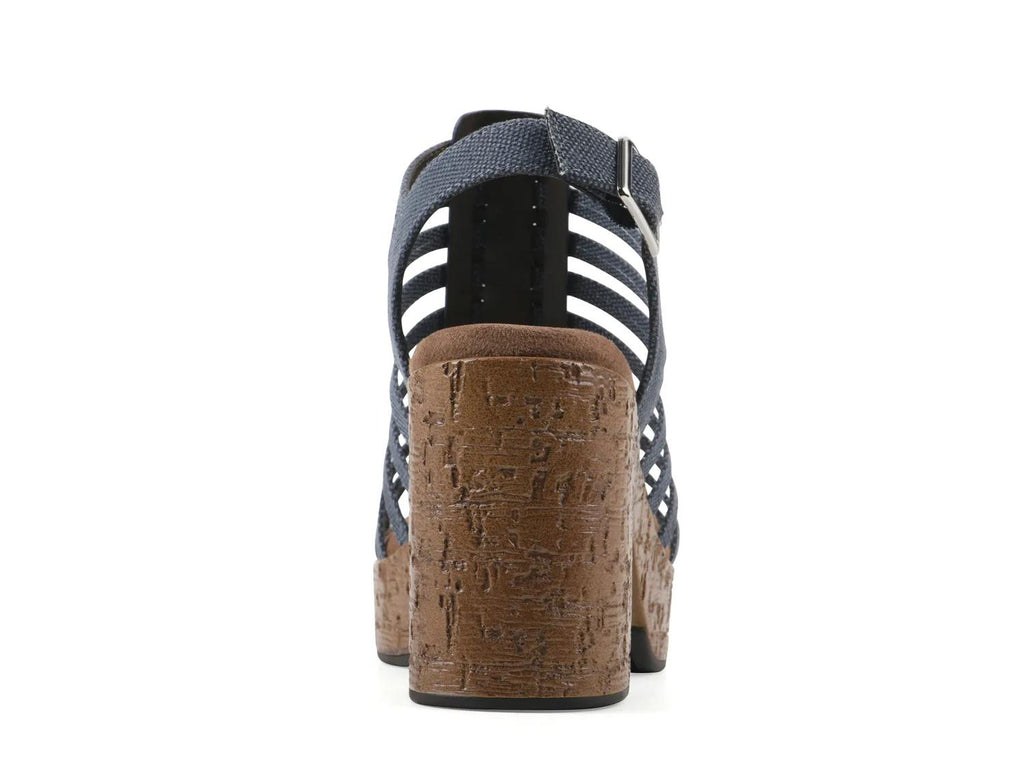 White Mountain Barbea Platform Sandal