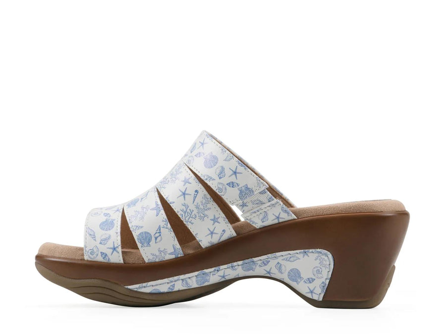 White Mountain Valora Platform Sandal