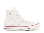 Converse Chuck Taylor All Star White Hearts High-Top Sneaker - Women's
