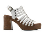 White Mountain Barbea Platform Sandal