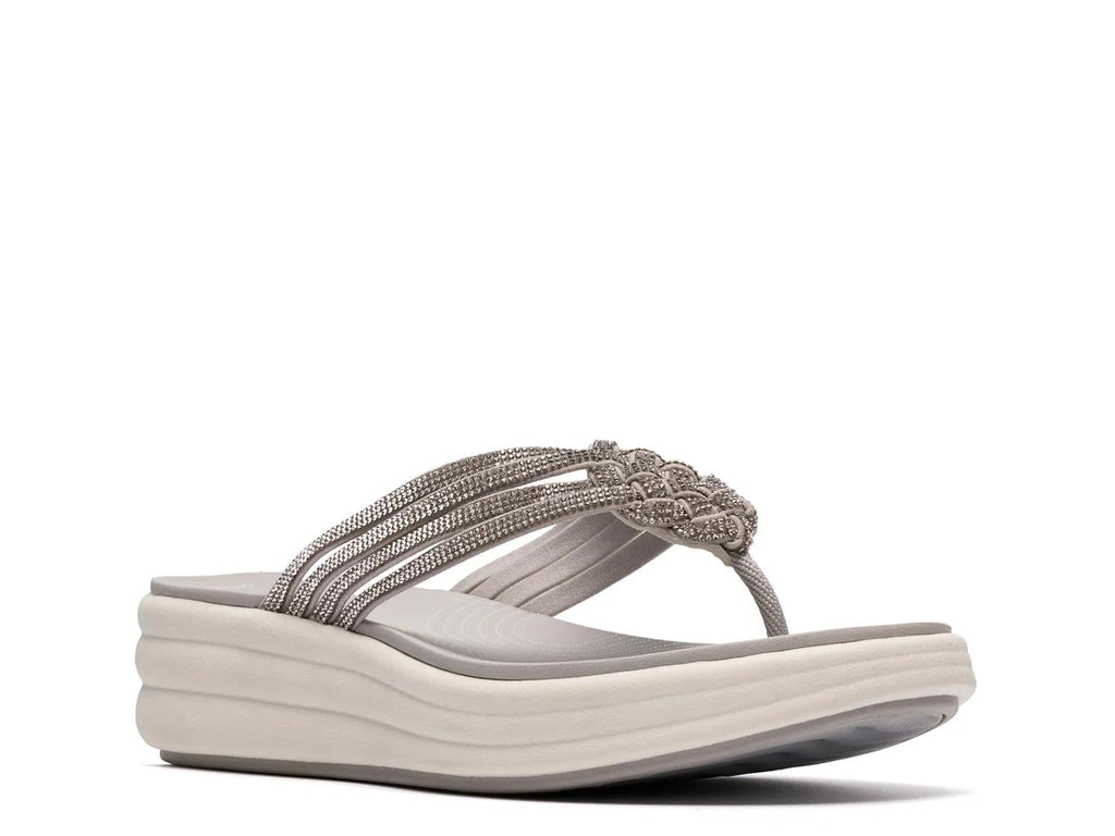 Clarks Drift Gem Wedge Sandal