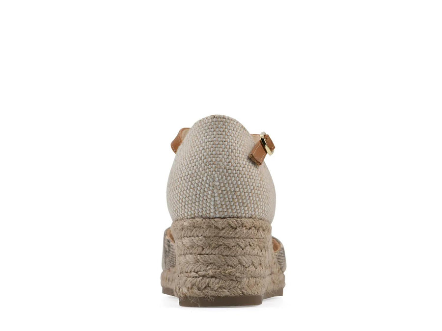 White Mountain Maintain Espadrille Wedge Pump