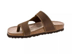 White Mountain Carly Nubuck Flat Sandal
