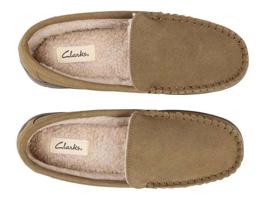 Clarks Suede Venetian Slipper - Men's 