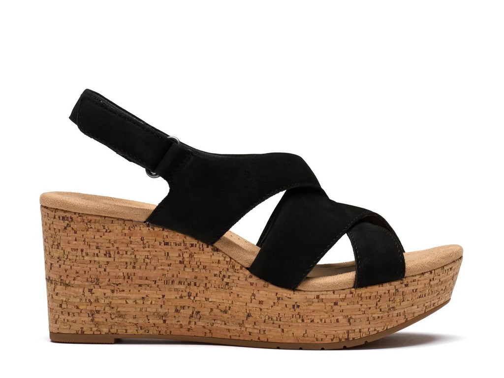 Clarks Rose Grace Wedge Sandal