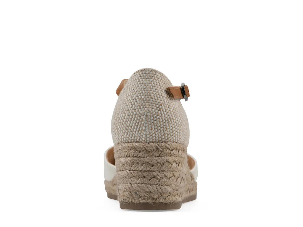 White Mountain Maintain Espadrille Wedge Pump