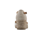 White Mountain Maintain Espadrille Wedge Pump