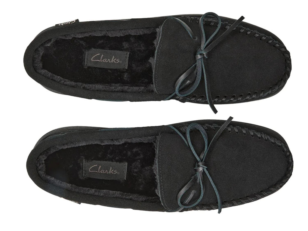 Clarks Suede Lace Slipper - Men's