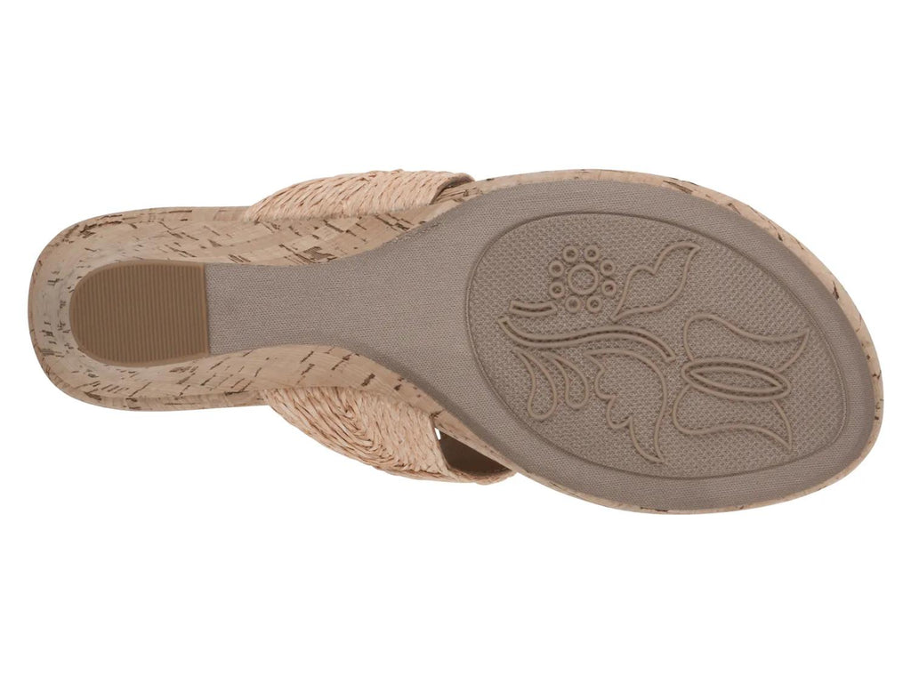 White Mountain Affogato Wedge Sandal