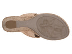 White Mountain Affogato Wedge Sandal