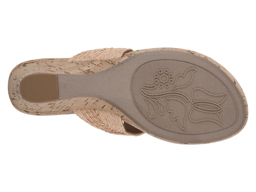 White Mountain Affogato Wedge Sandal
