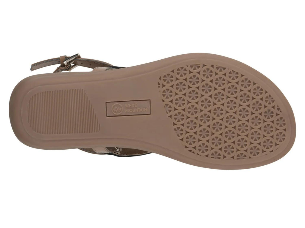 White Mountain Lifted Sandal