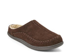 Clarks Suede Stitch Clog Slipper - Men's