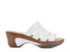 White Mountain Valora Platform Sandal