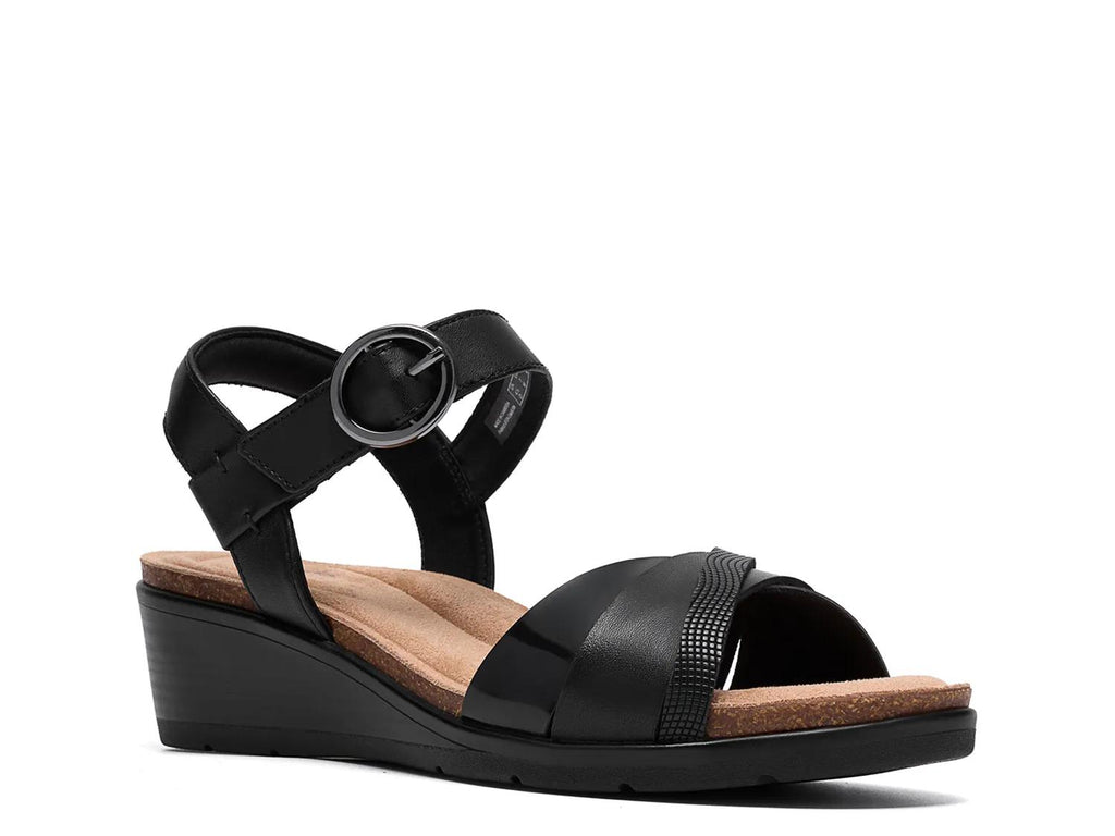 Clarks Kacha Twist Wedge Sandal