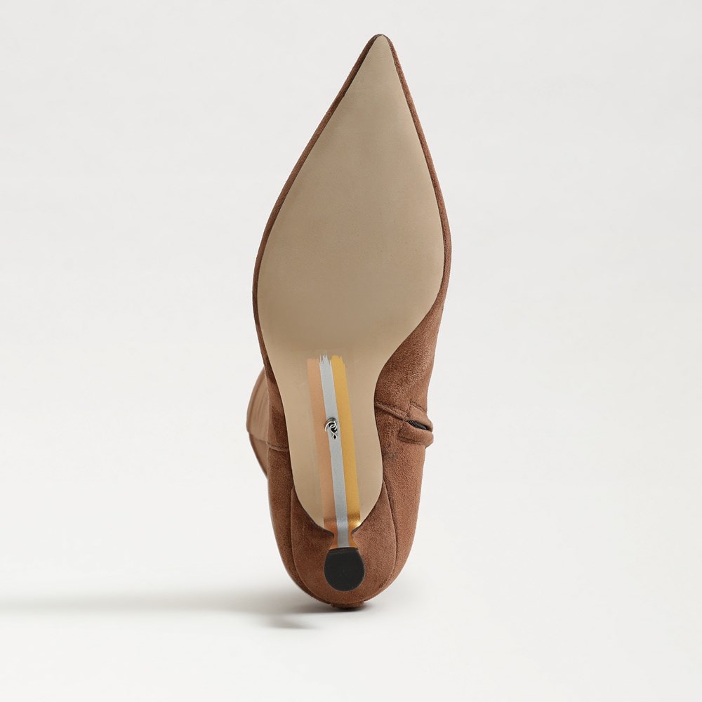 Sam Edelman Women's Taylin Wide Calf Pointed Toe Knee High Boots